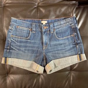 NWT J. Crew jean shorts!